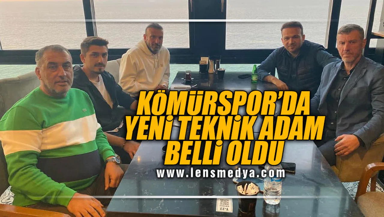 ZONGULDAK KÖMÜRSPOR'DA YENİ TEKNİK ADAM BELLİ OLDU!