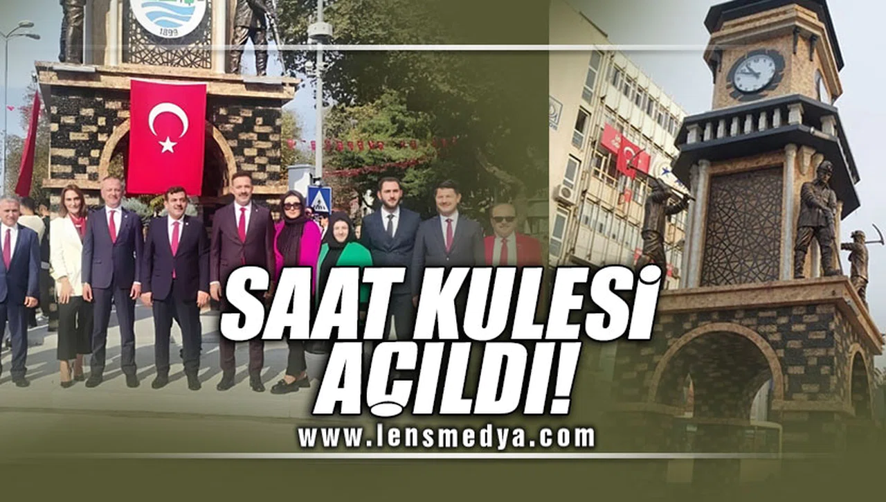 SAAT KULESİ AÇILDI!