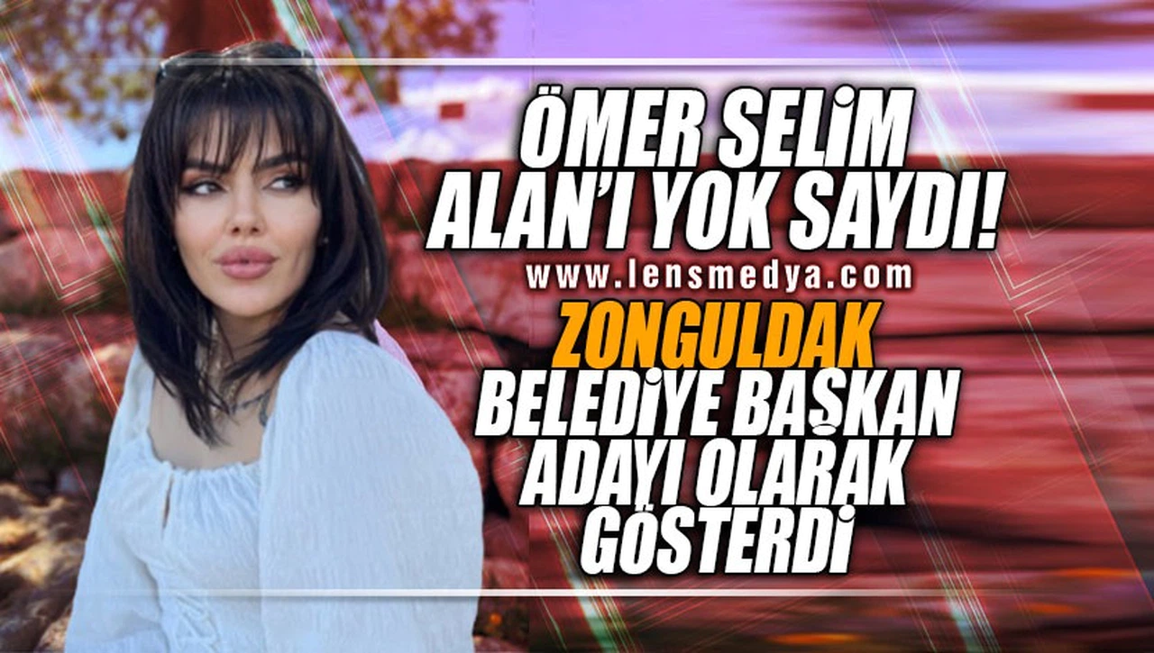 ZONGULDAK BELEDİYE BAŞKANI ADAYI OLARAK GÖSTERDİ!