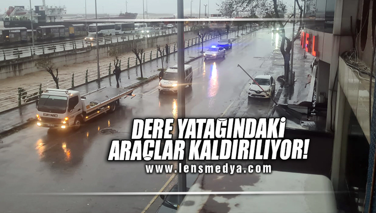 DERE YATAĞINDAKİ ARAÇLAR KALDIRILIYOR!