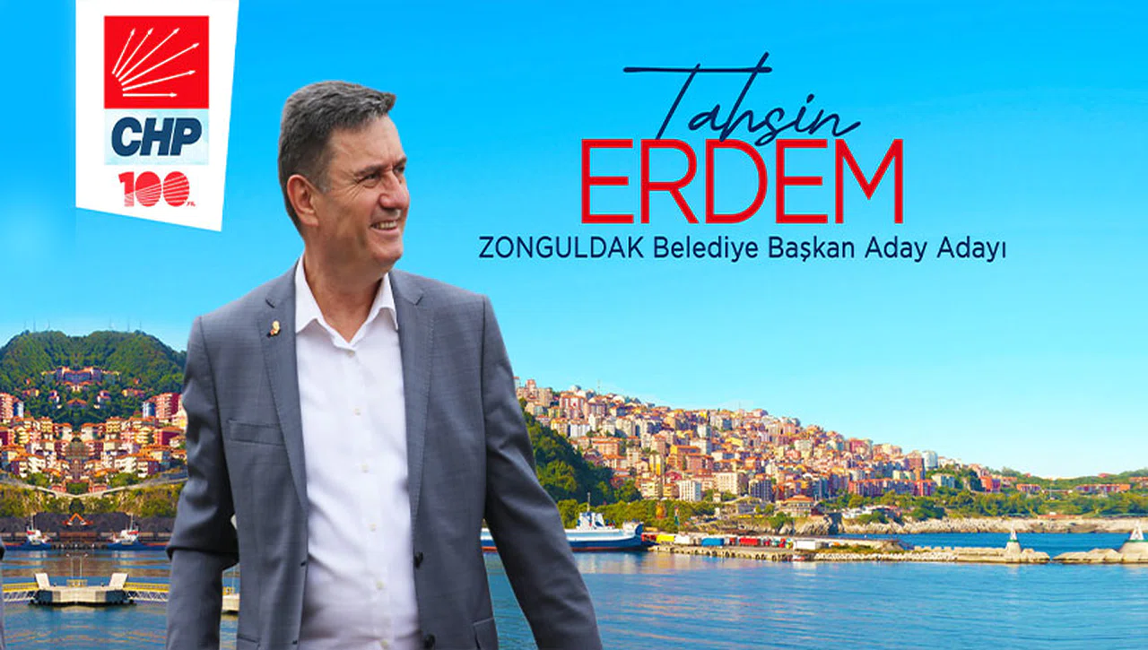 TAHSİN ERDEM ZONGULDEK BELEDİYE BAŞKANI ADAY ADAYLIĞINI AÇIKLADI