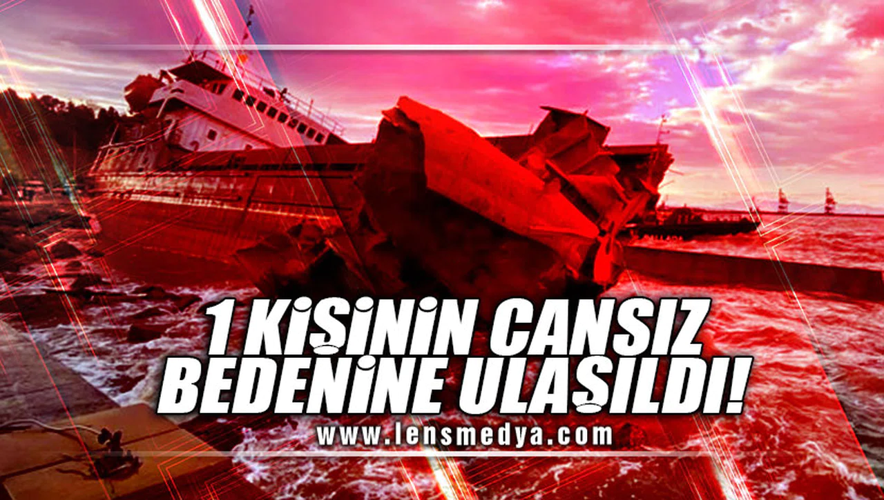 1 KİŞİNİN CANSIZ BEDENİNE ULAŞILDI!