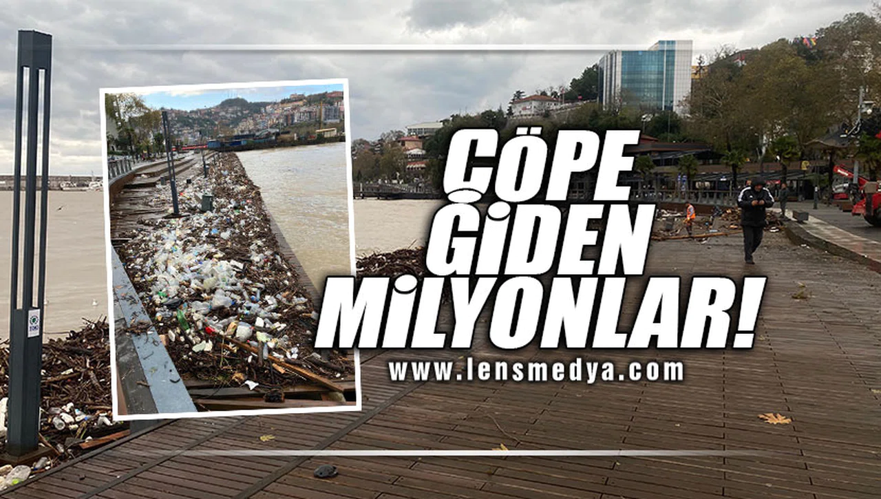 ÇÖPE GİDEN MİLYONLAR!