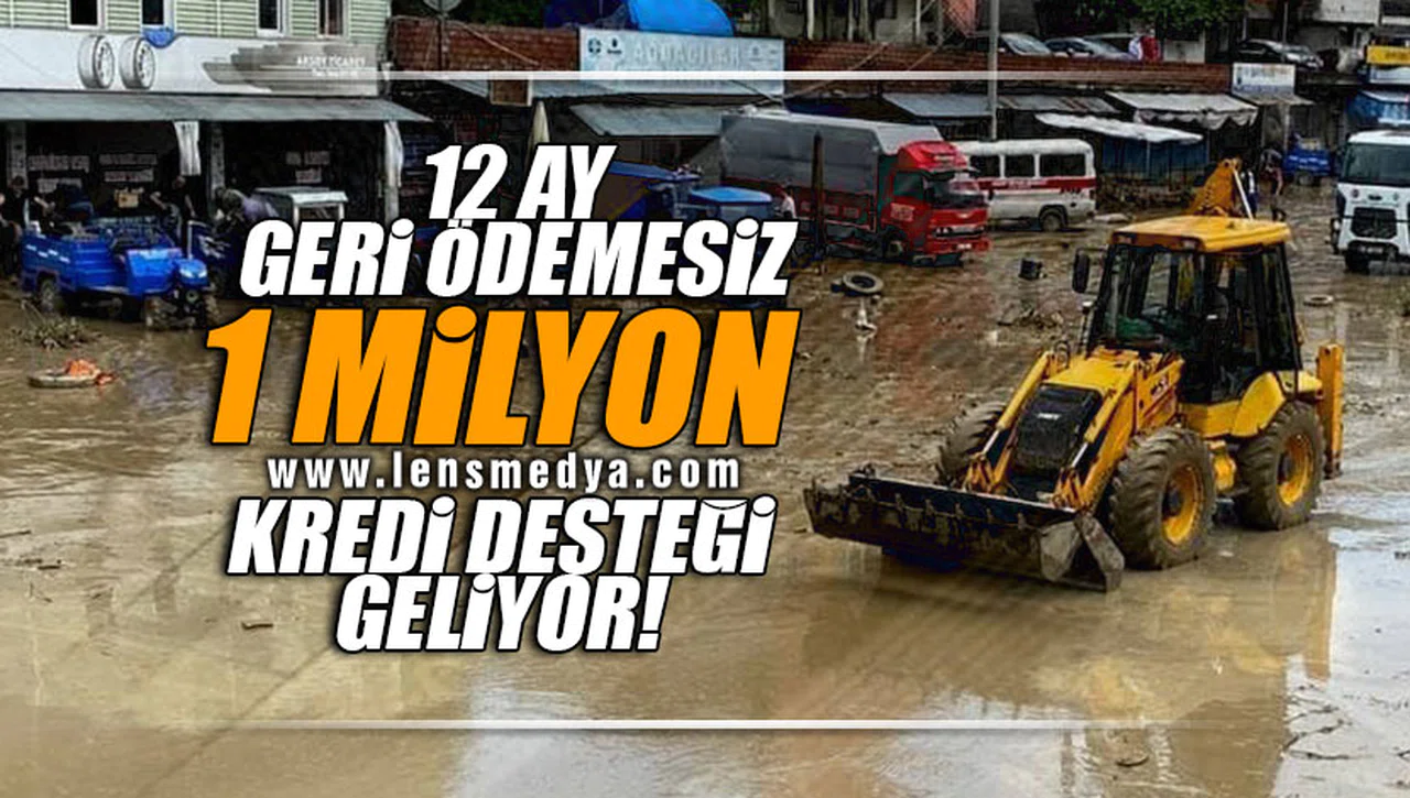 12 AY GERİ ÖDEMESİZ 1 MİLYON KREDİ DESTEĞİ GELİYOR