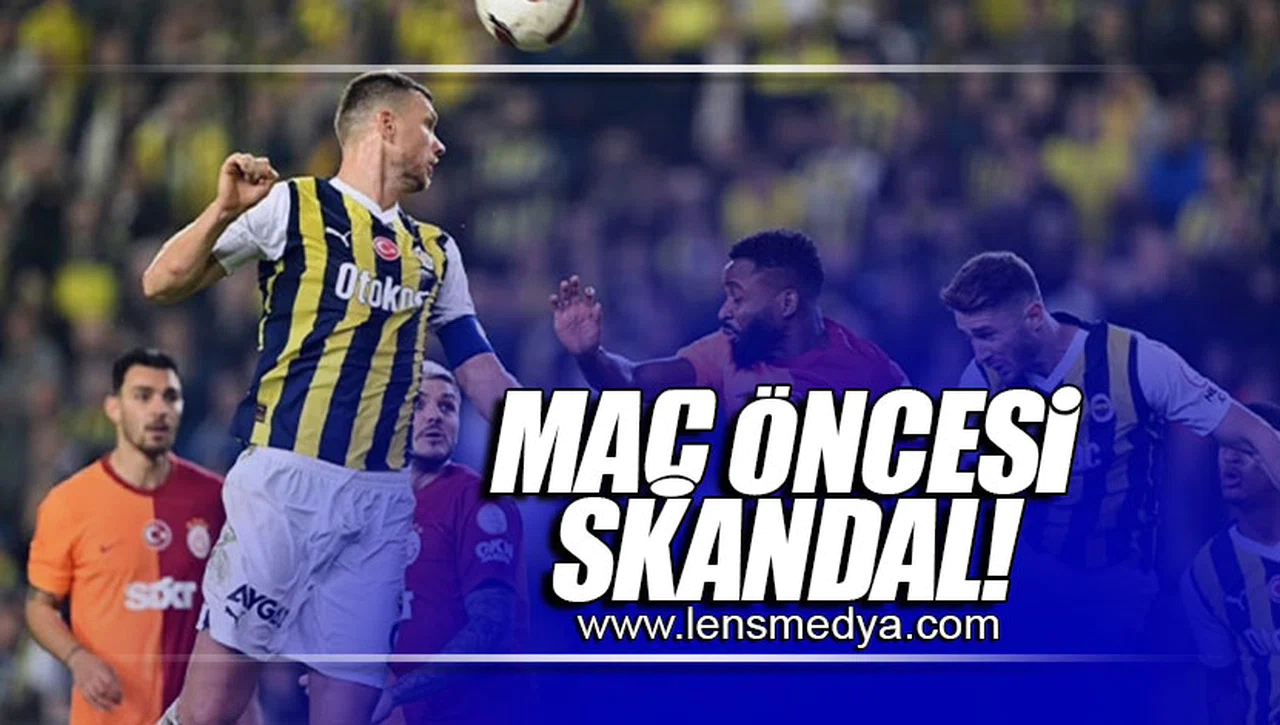 GALATASARAY - FENERBAHÇE SÜPER KUPA MAÇI ÖNCESİ SKANDAL!