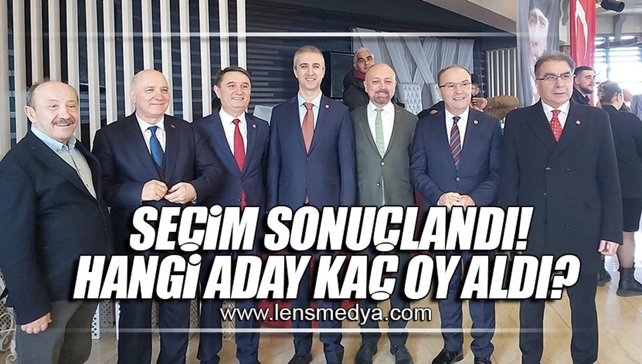 SEÇİM SONUÇLANDI! HANGİ ADAY KAÇ OY OLDU?