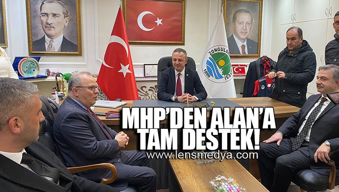 MHP’DEN ALAN’A TAM DESTEK!