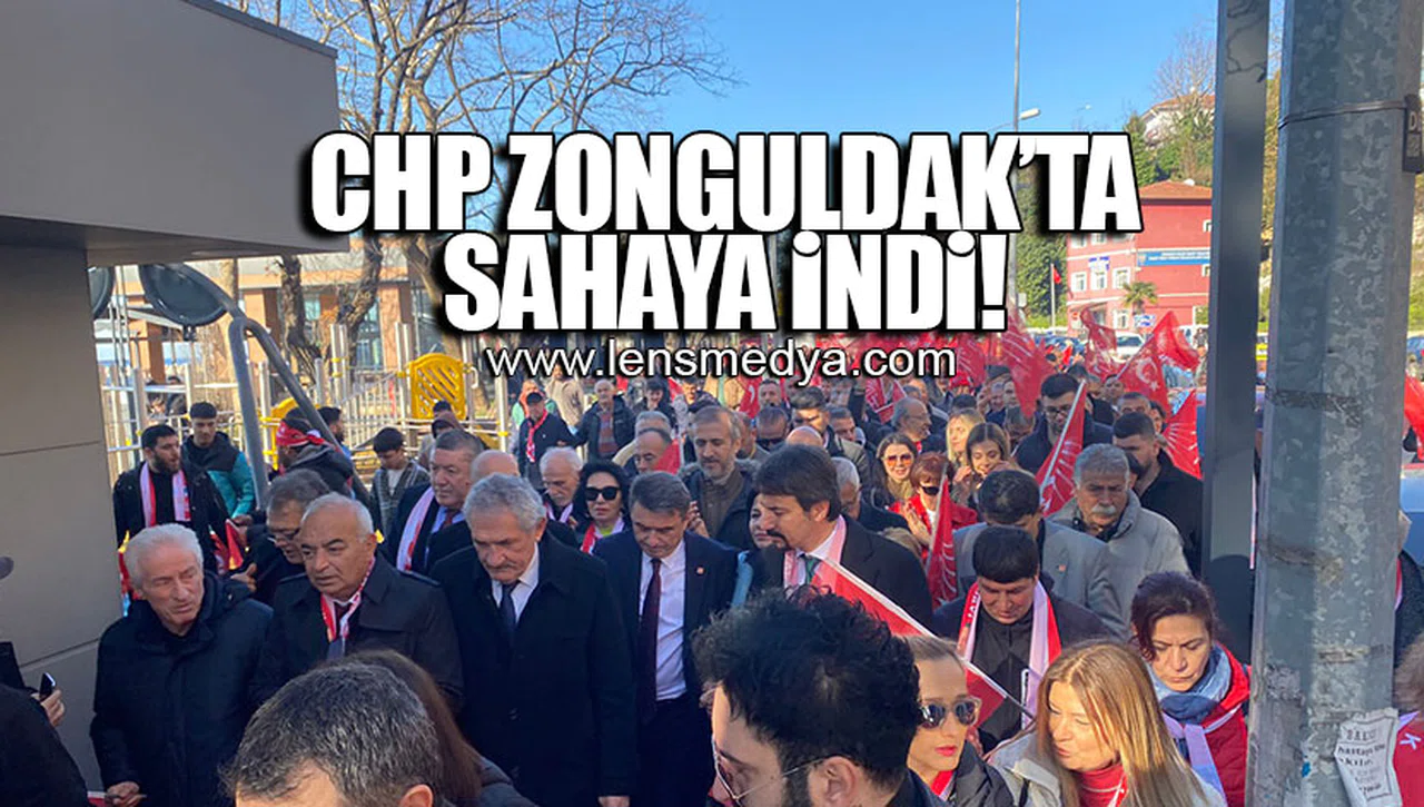 CHP ZONGULDAK'TA SAHAYA İNDİ!