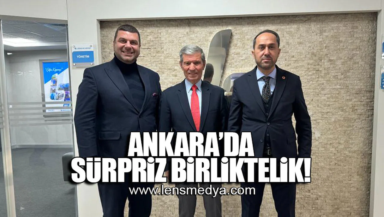 ANKARA'DA SÜRPRİZ BİRLİKTELİK!