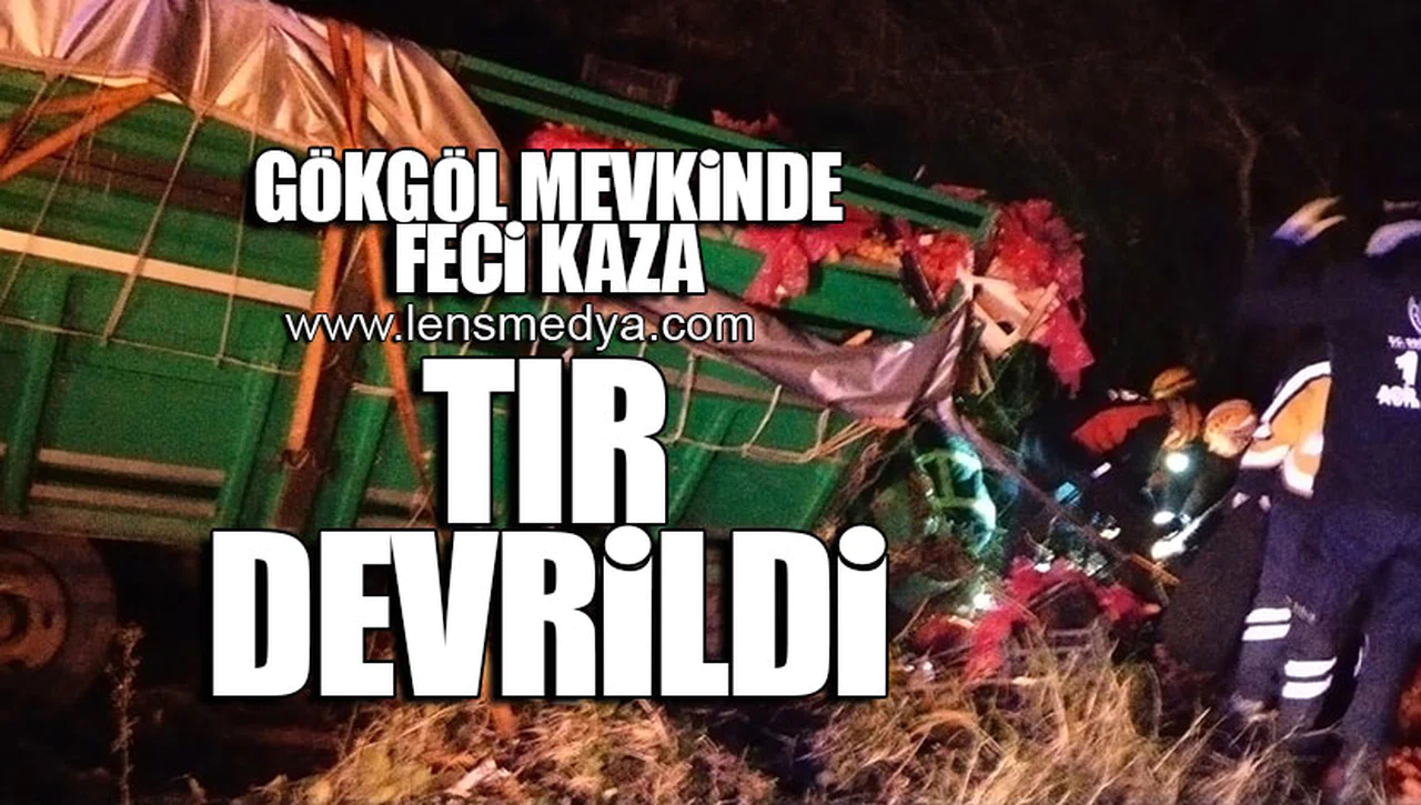 GÖKGÖL MEVKİNDE FECİ KAZA!