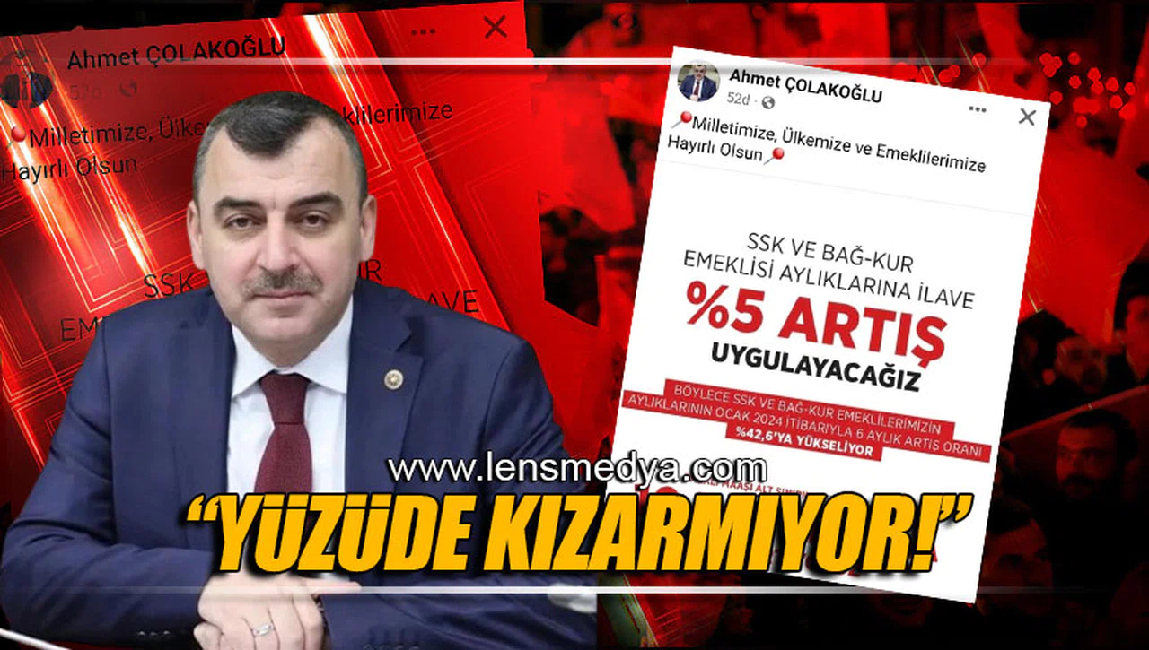 YÜZÜDE KIZARMIYOR!