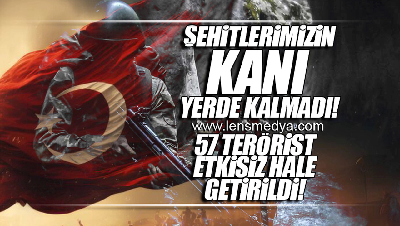 ŞEHİTLERİMİZİN KANI YERDE KALMADI!