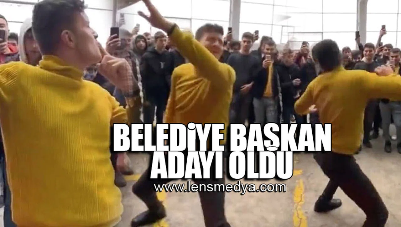 BELEDİYE BAŞKAN ADAYI OLDU