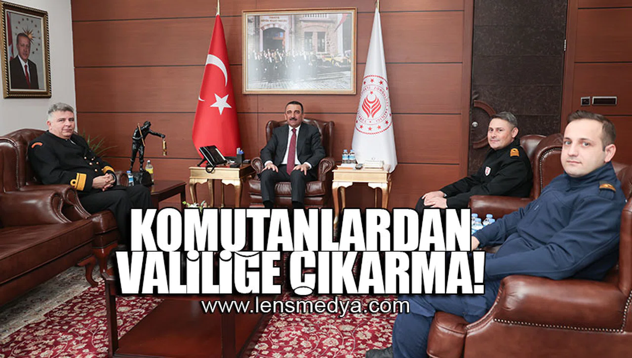 KOMUTANLARDAN VALİLİĞE ÇIKARMA!
