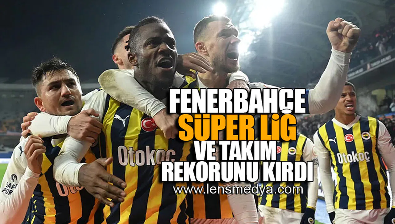 FENERBAHÇE SÜPER LİG REKORU KIRDI!