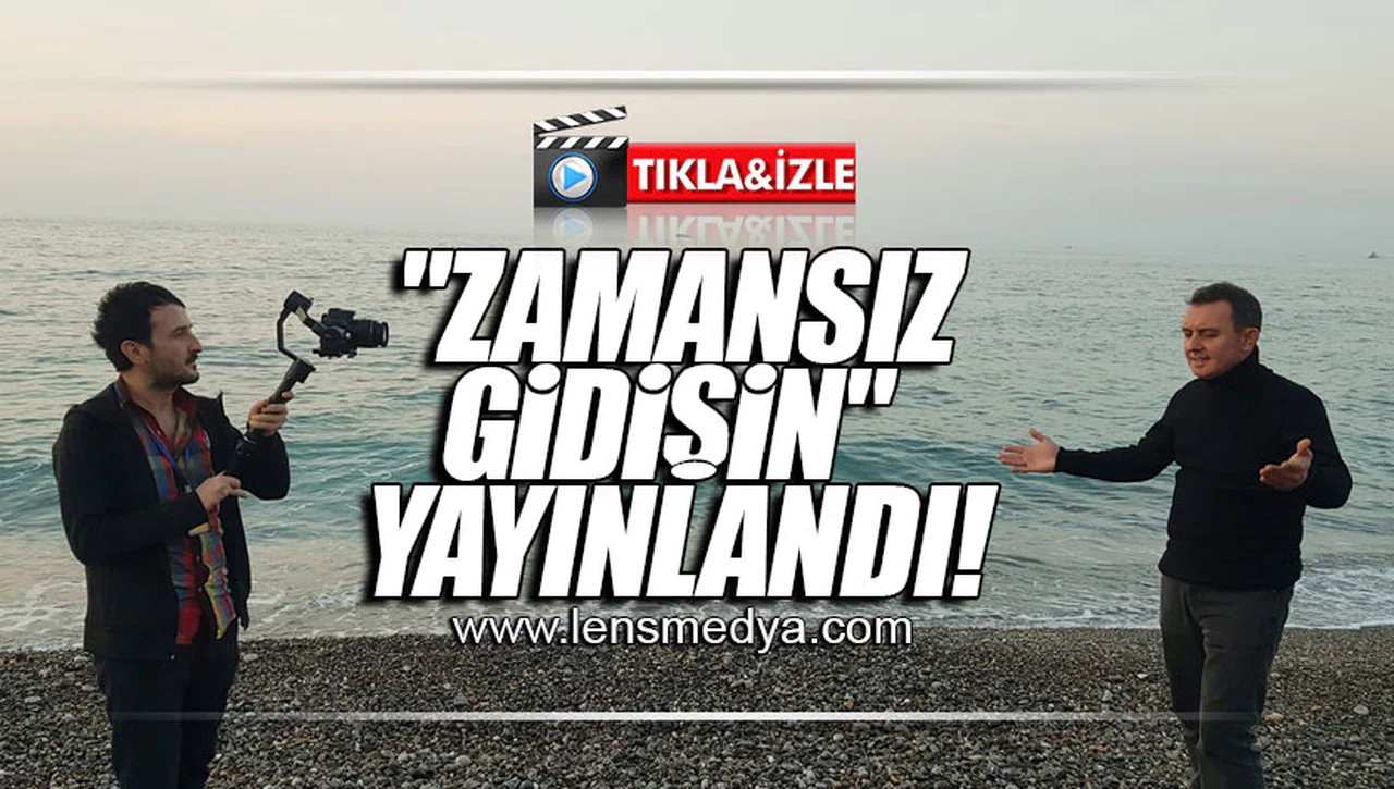 "ZAMANSIZ GİDİŞİN" YAYINLANDI!