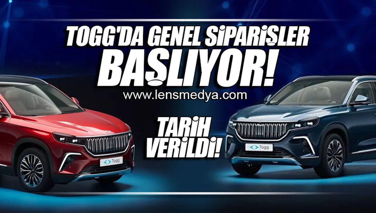 TOGG'DA GENEL SİPARİŞLER BAŞLIYOR! TARİH VERİLDİ!