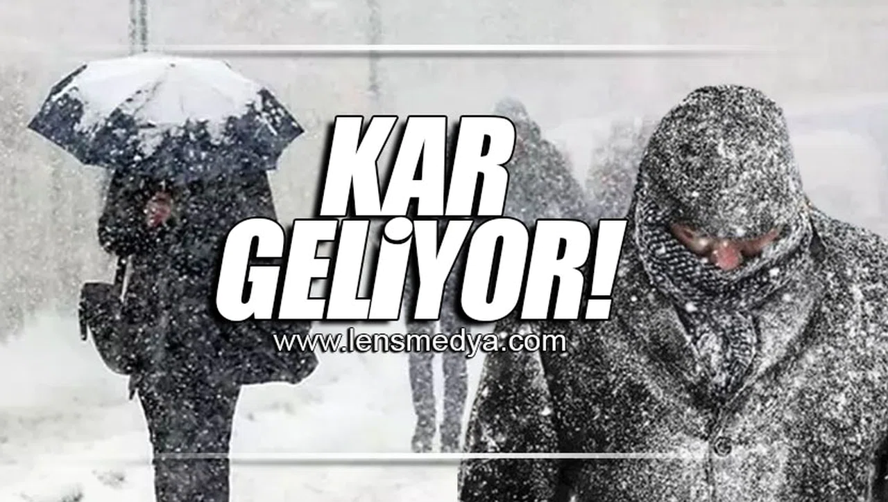 KAR GELİYOR!