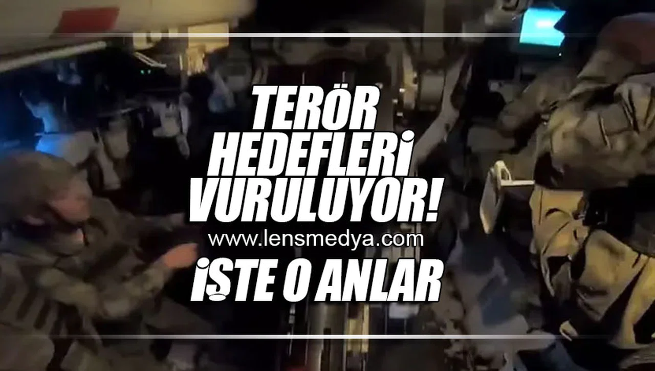 TERÖR HEDEFLERİ VURULUYOR! İŞTE O ANLAR