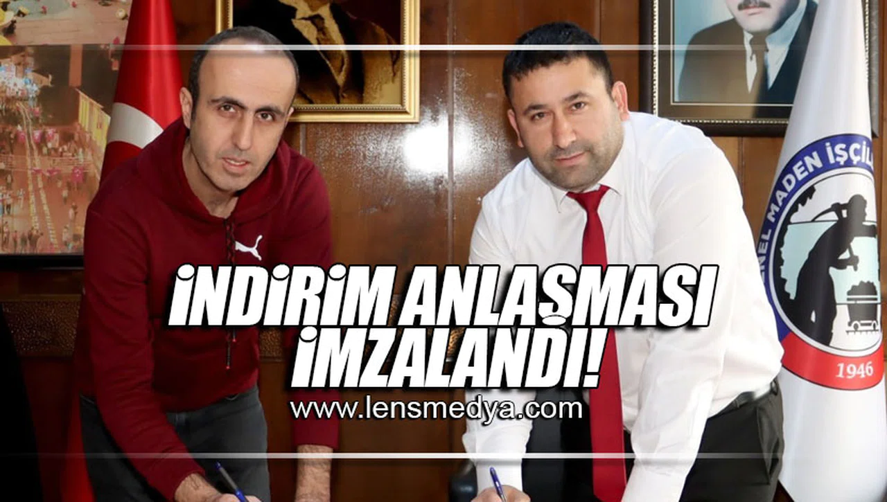 İNDİRİM ANLAŞMASI İMZALANDI!