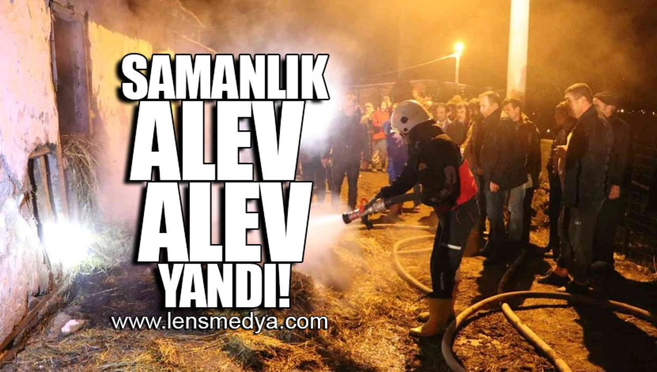 SAMANLIK ALEV ALEV YANDI!