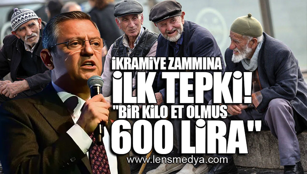 İKRAMİYE ZAMMINA İLK TEPKİ! "BİR KİLO ET OLMUŞ 600 LİRA"