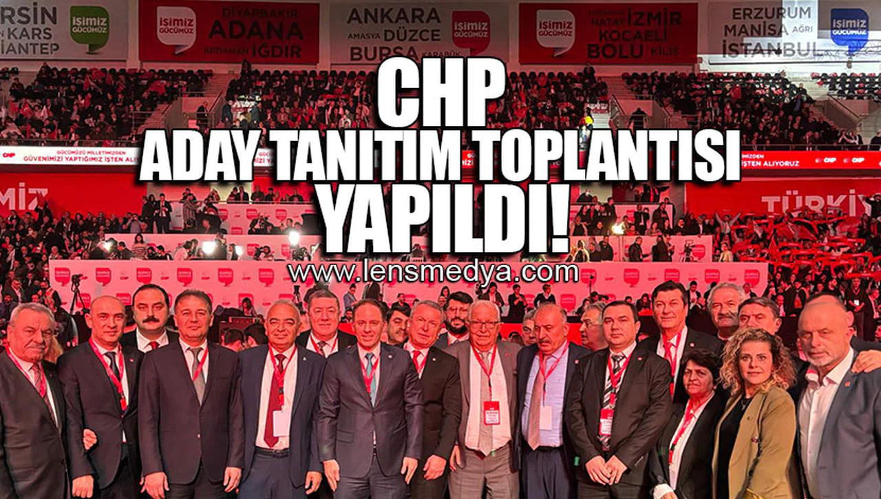 CHP ADAY TANITIM TOPLANTISI YAPILDI!