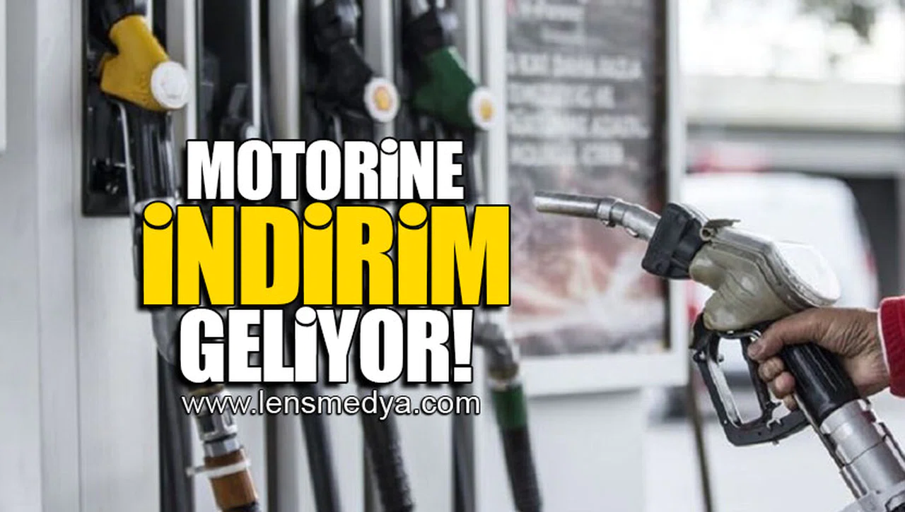 MOTORİNE İNDİRİM GELİYOR!