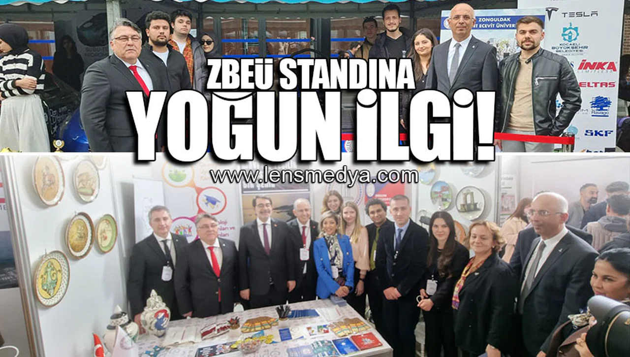 ZBEÜ STANDINA YOĞUN İLGİ!