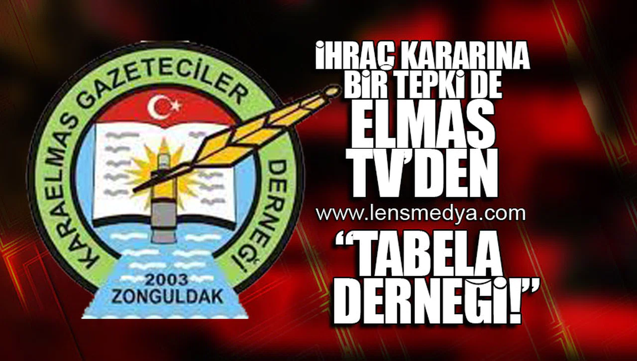 İHRAÇ KARARINA BİR TEPKİ DE ELMAS TV'DEN!