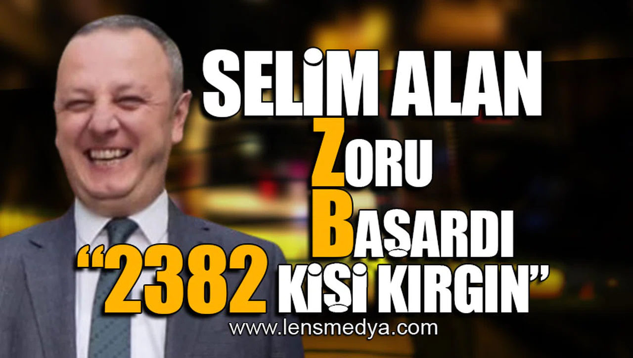 SELİM ALAN ZORU BAŞARDI!