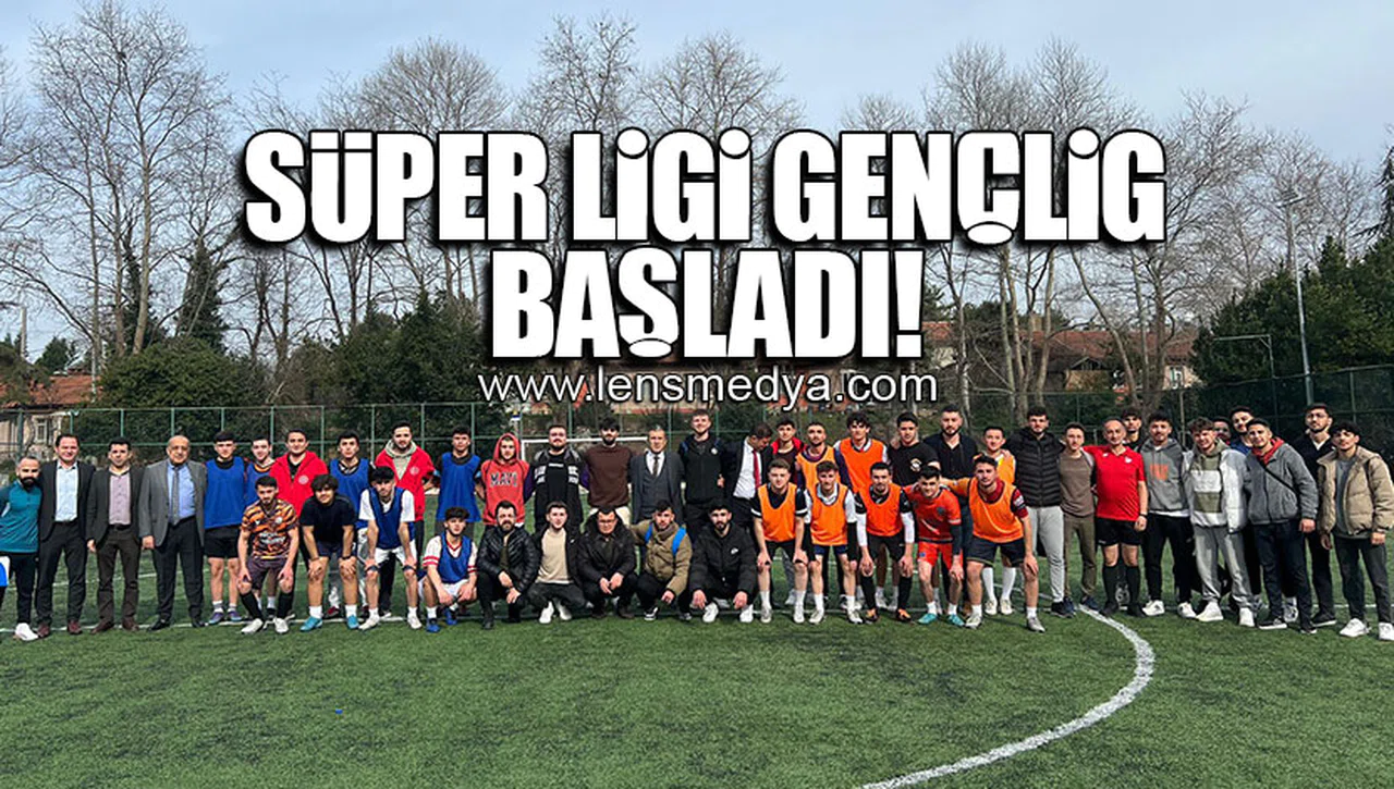 SÜPER LİGİ GENÇ LİG BAŞLADI