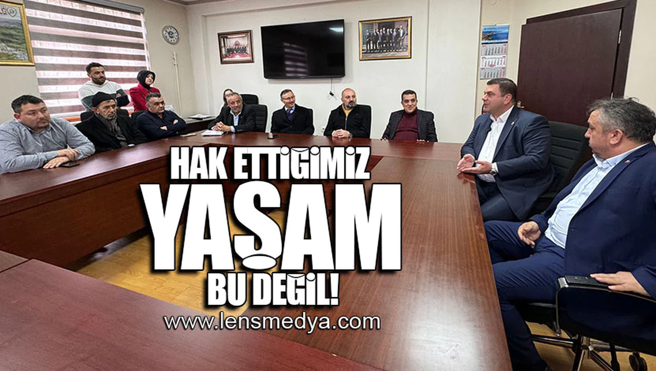 HAK ETTİĞİMİZ YAŞAM BU DEĞİL!