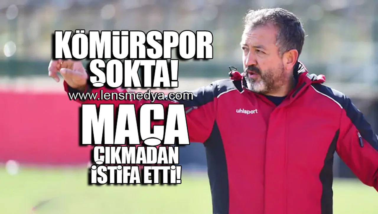 ZONGULDAK KÖMÜRSPOR ŞOKTA... MAÇA BİLE ÇIKMADAN İSTİFA ETTİ!