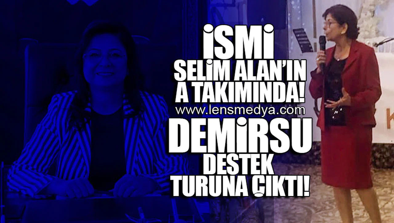 GÖNÜL DEMİRSU ALAN'A DESTEK TURLARINA BAŞLADI!