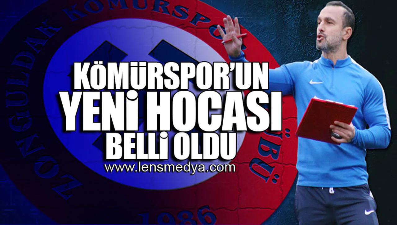 KÖMÜRSPOR'UN YENİ HOCASI BELLİ OLDU!