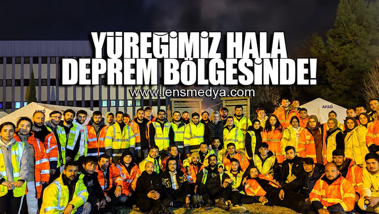 YÜREĞİMİZ HALA DEPREM BÖLGESİNDE!