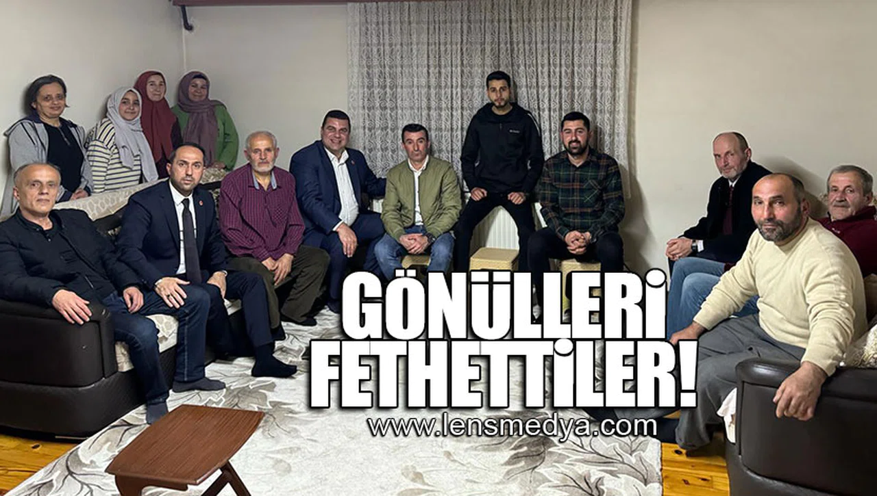 SAADET PARTİSİ GÖNÜLLERİ FETHETTİ!