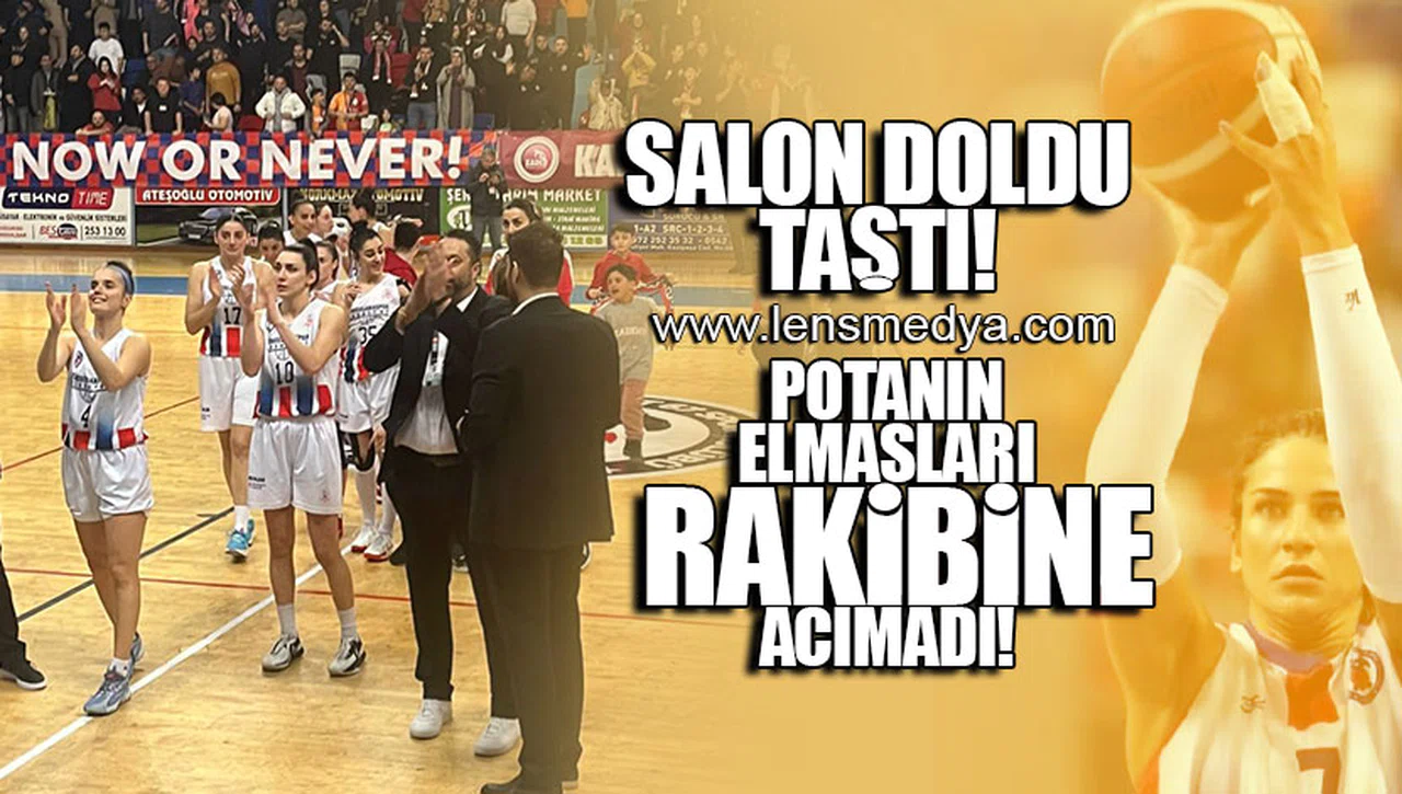 ELMAS KIZLARI RAKİBİNE ACIMADI!