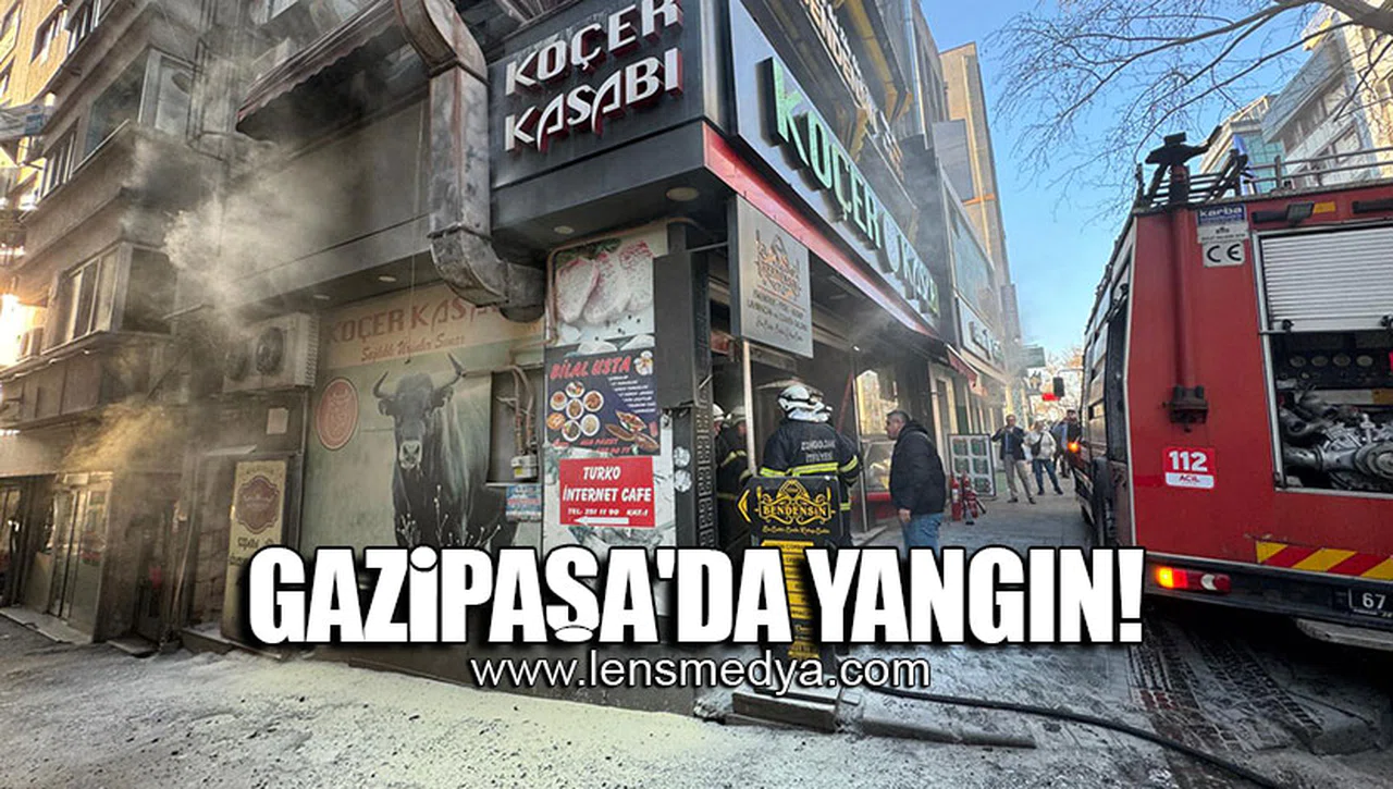 GAZİPAŞA'DA YANGIN!