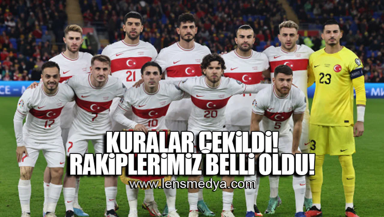 KURALAR ÇEKİLDİ! RAKİPLERİMİZ BELLİ OLDU!