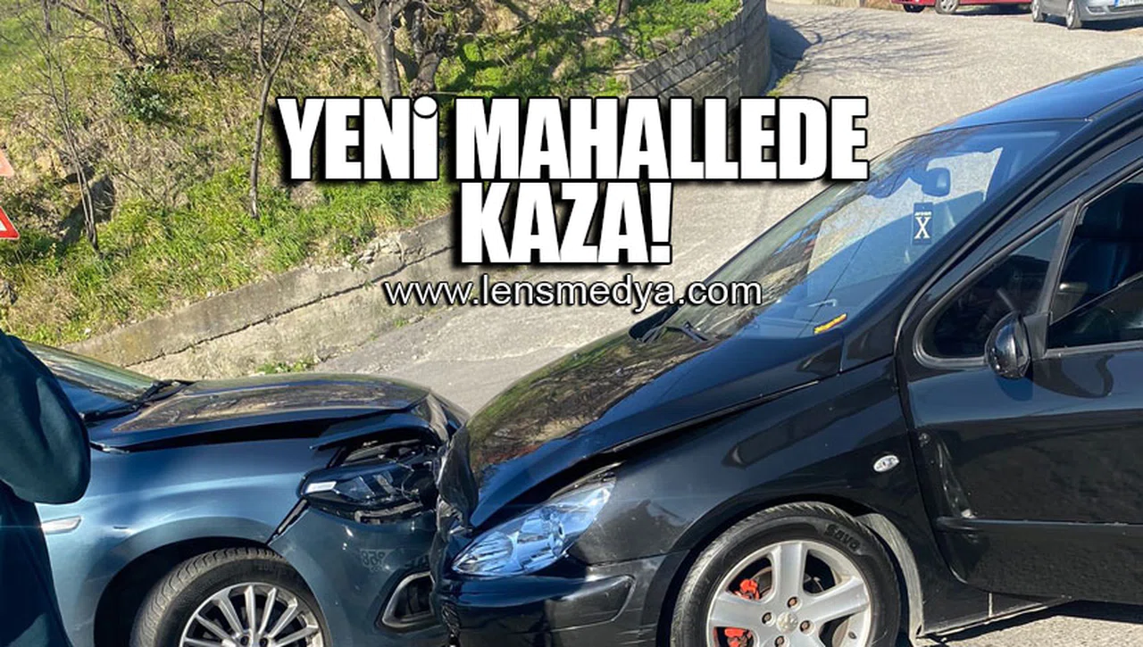YENİ MAHALLEDE KAZA!