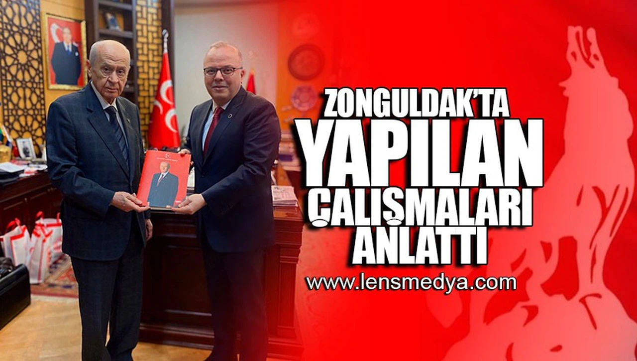 ZONGULDAK'TA YAPILAN ÇALIŞMALARI ANLATTI!