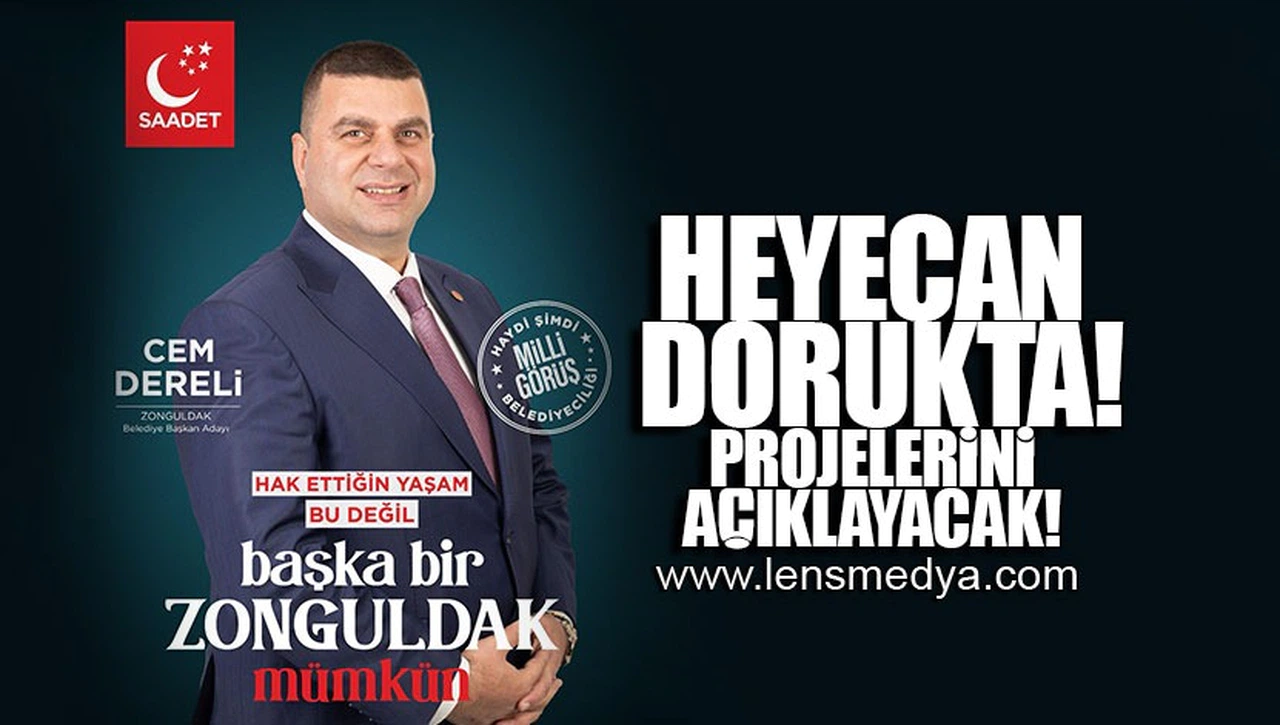 HEYECAN DORUKTA! PROJELERİNİ AÇIKLAYACAK!