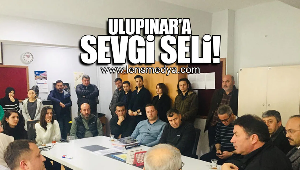 ULUPINAR'A SEVGİ SELİ!