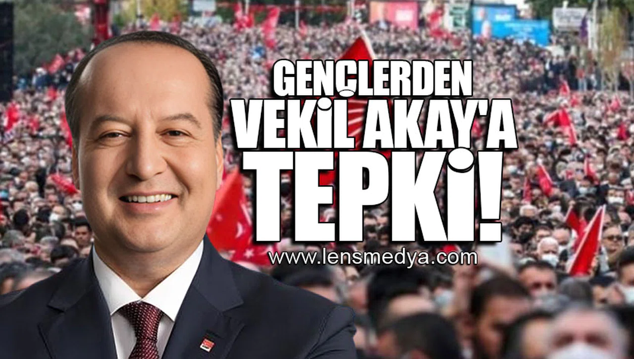 GENÇLERDEN VEKİL AKAY'A TEPKİ! SÖZLER NEDEN TUTULMUYOR?