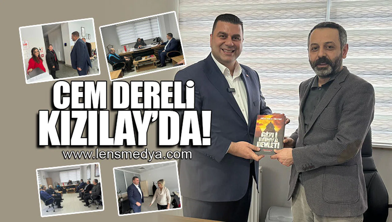 CEM DERELİ KIZILAY’DA!
