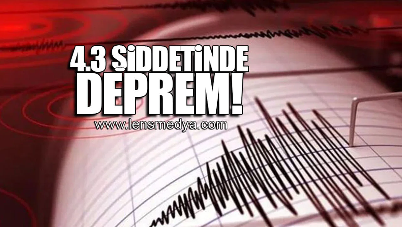 4.3 ŞİDDETİN DEPREM