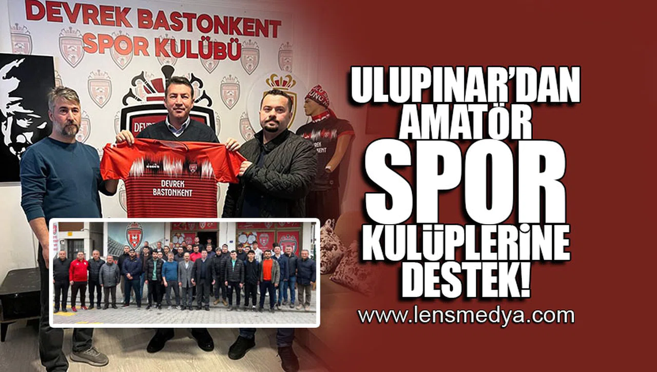 ULUPINAR'DAN AMATÖR SPOR KULÜPLERİNE DESTEK