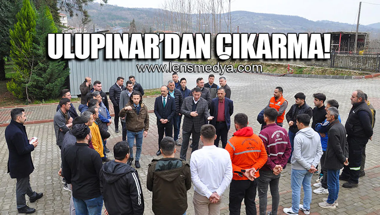 Ulupınar'dan çıkarma!